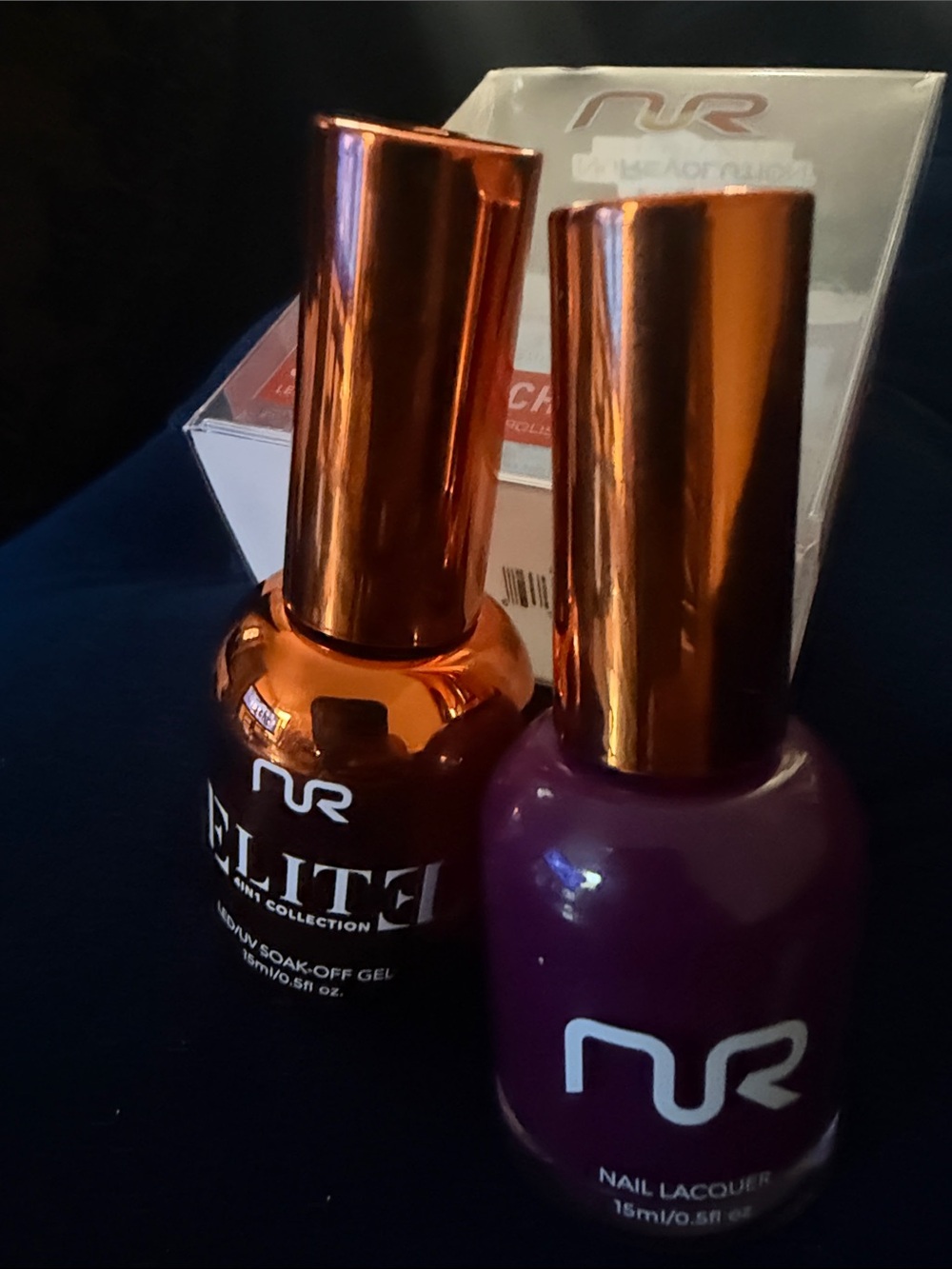 Elite Super Matching Duo - Plum Nail Set